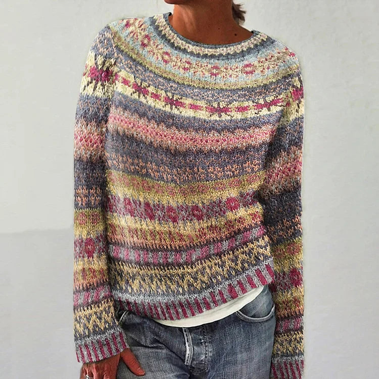 Zoey | Cozy Retro Sweater