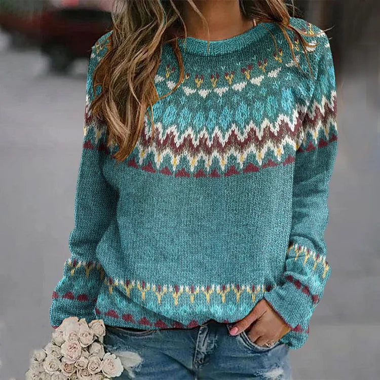 Sofia | Cozy Retro Sweater