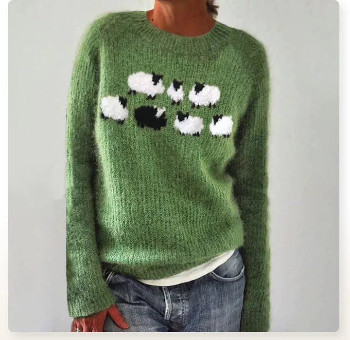 Addison | Cozy Retro Sweater