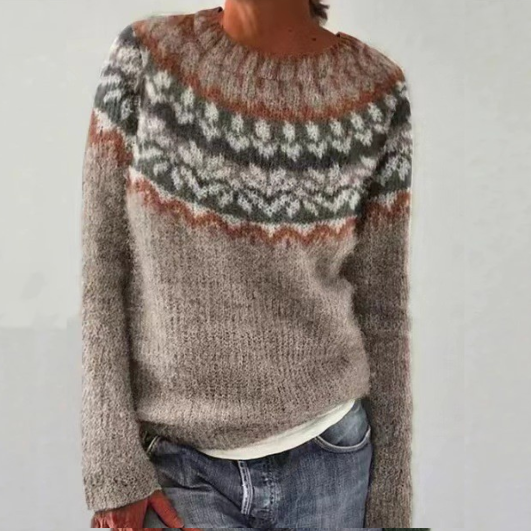 Olivia | Cozy Retro Sweater