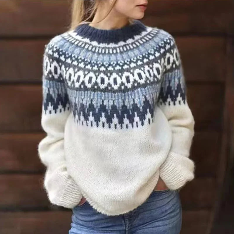 Maecey | Cozy Retro Sweater