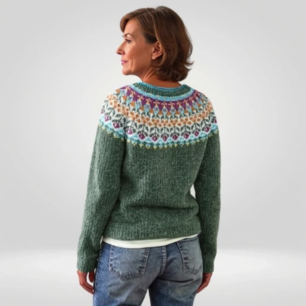 Brittany | Cozy Retro Sweater