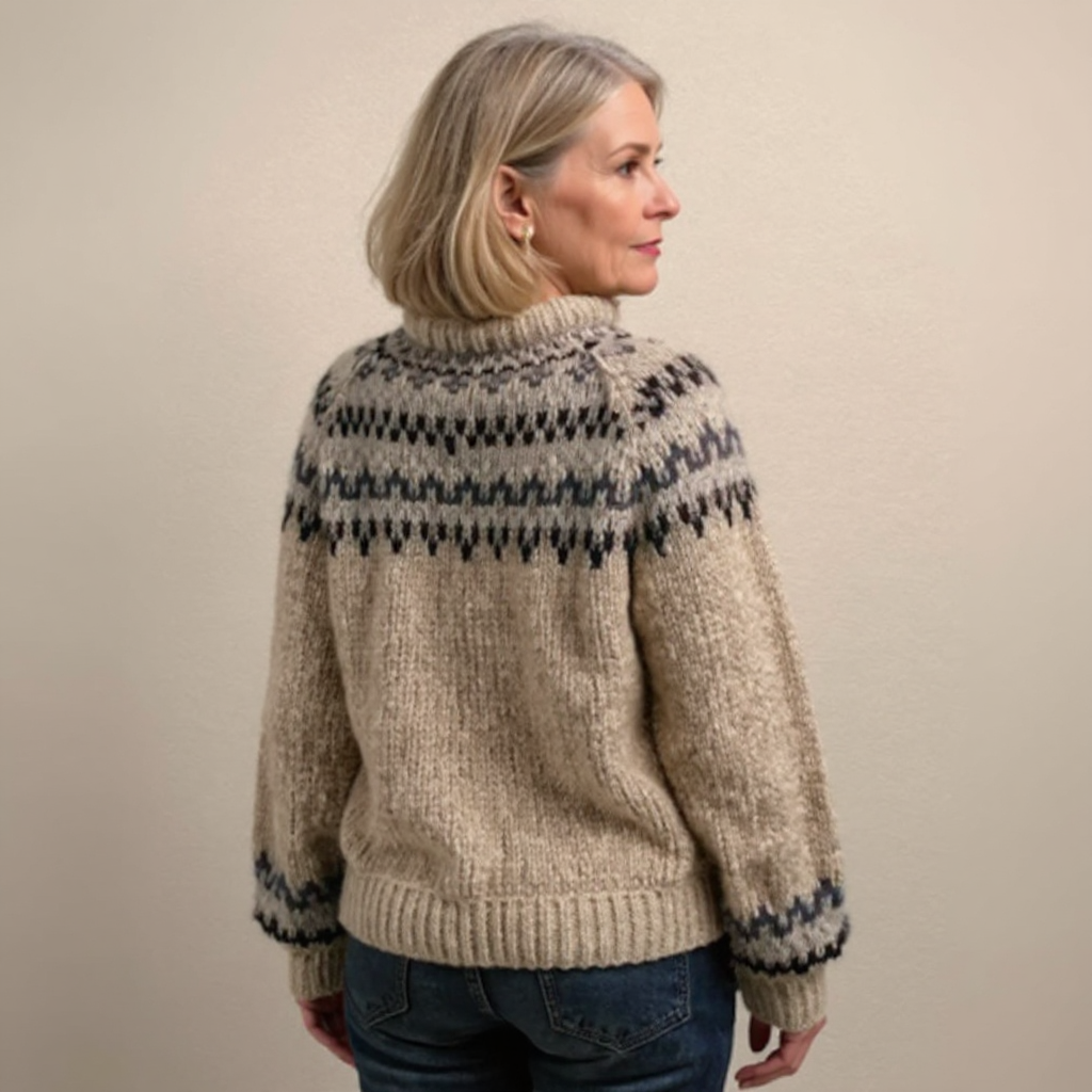 Ashley | Cozy Retro Sweater