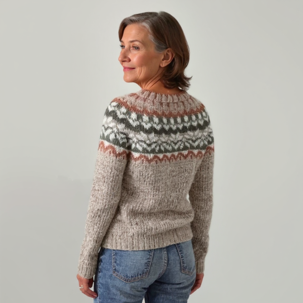 Olivia | Cozy Retro Sweater
