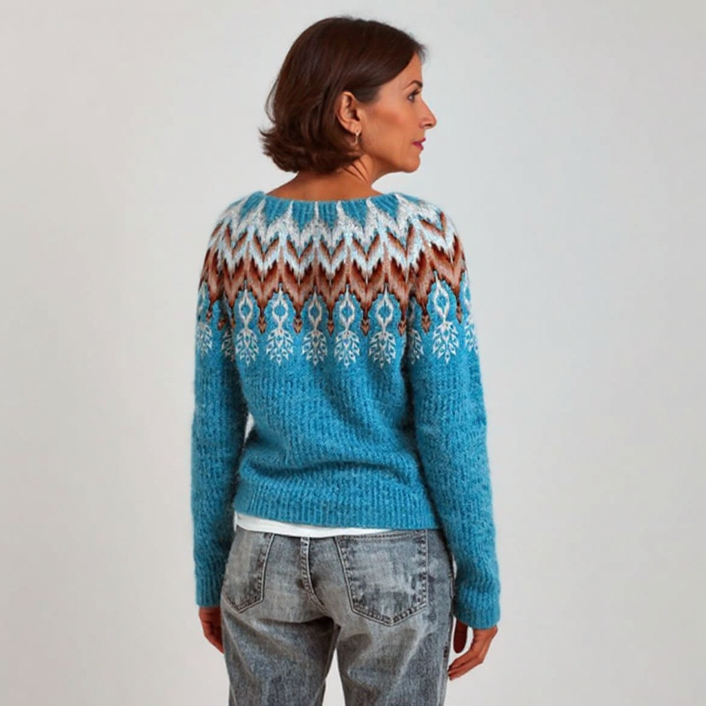 Evelyn | Cozy Retro Sweater
