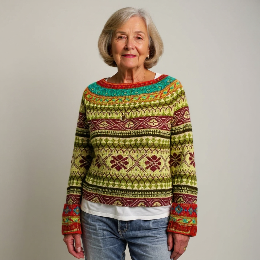 Penelope | Cozy Retro Sweater