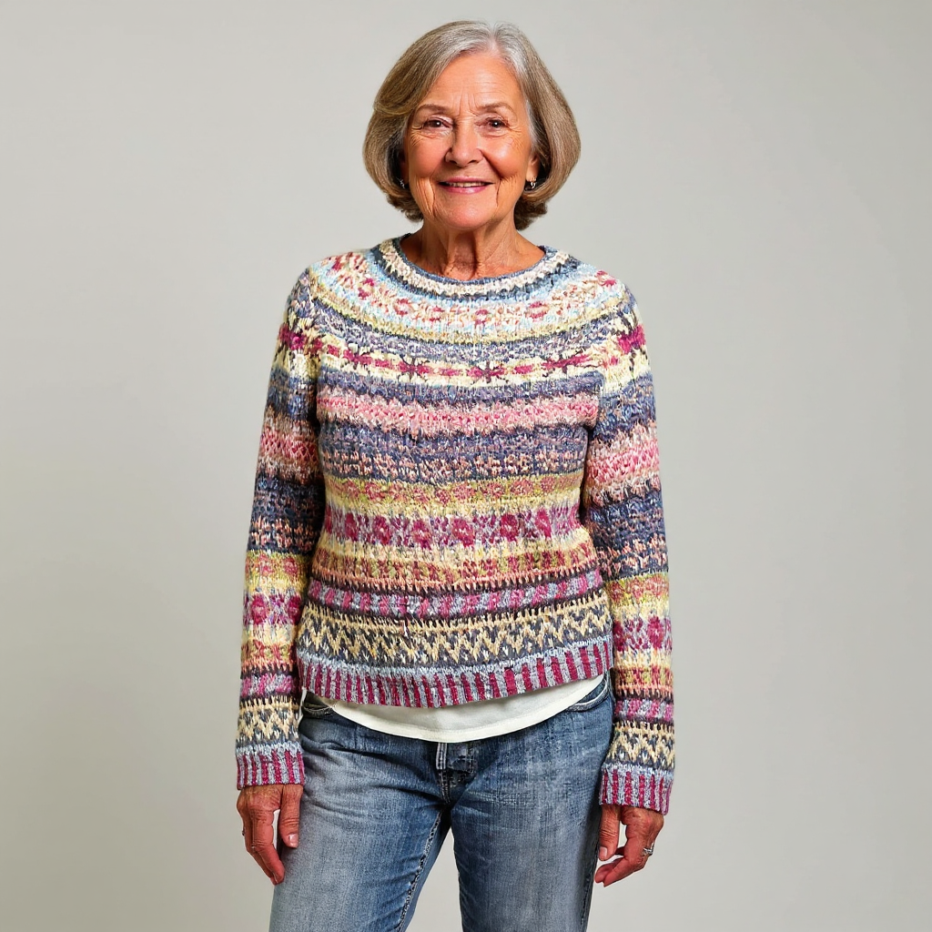 Zoey | Cozy Retro Sweater