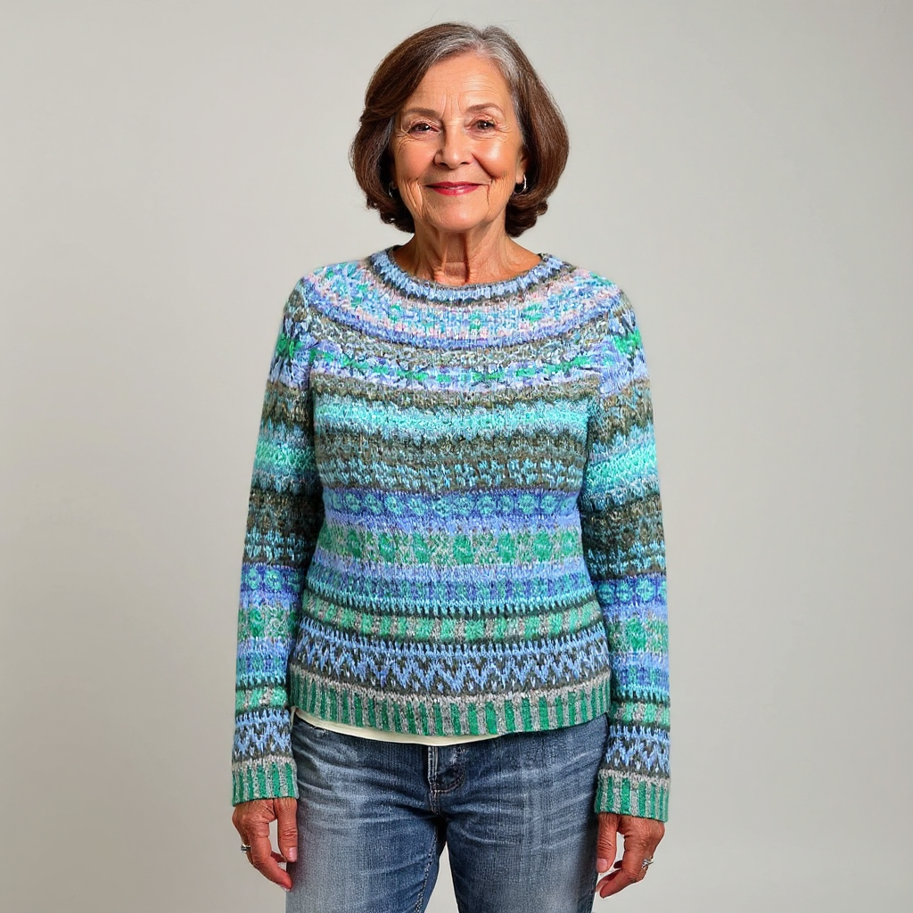 Audrey | Cozy Retro Sweater