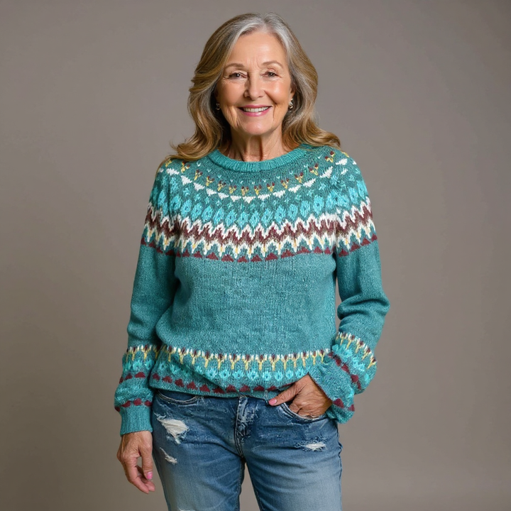 Sofia | Cozy Retro Sweater
