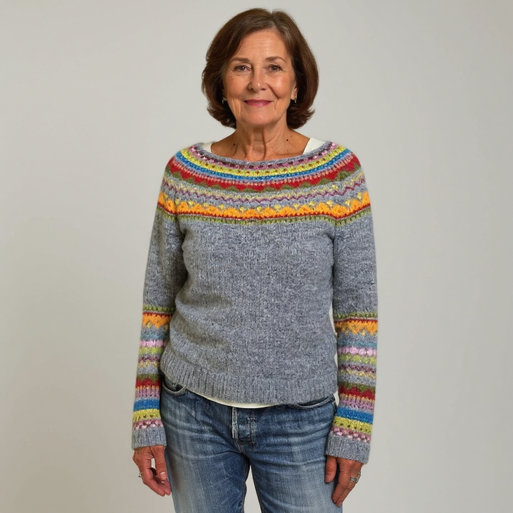 Ivy | Cozy Retro Sweater