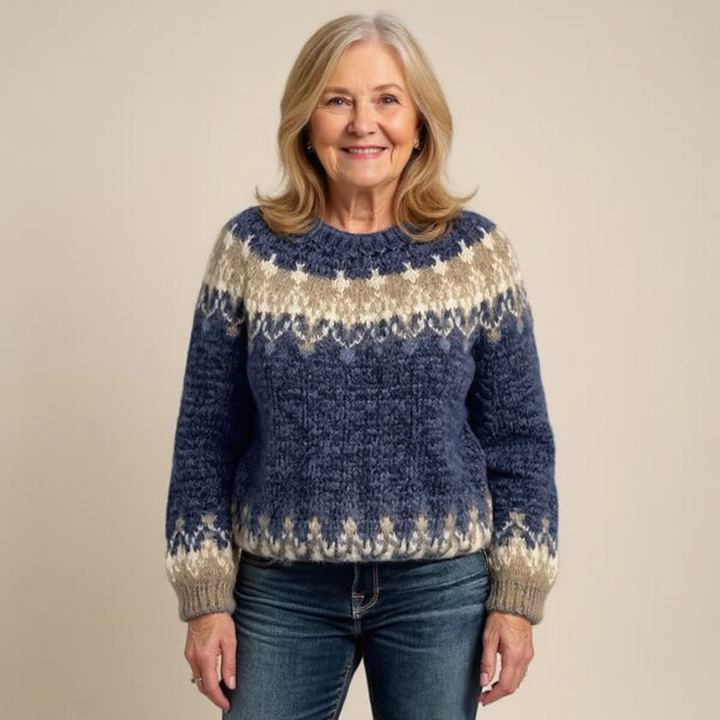 Samantha | Cozy Retro Sweater