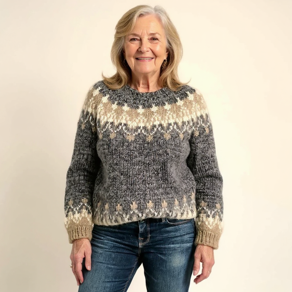 Samantha | Cozy Retro Sweater