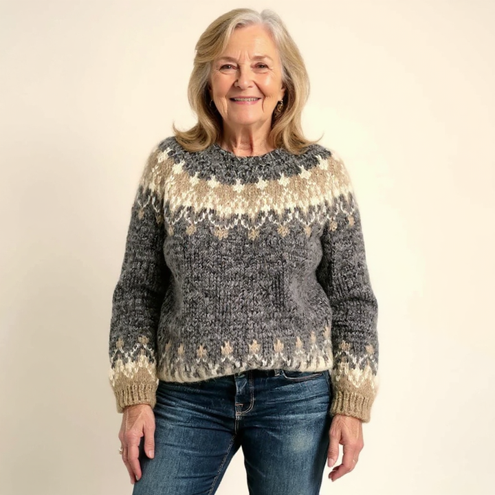 Samantha | Cozy Retro Sweater