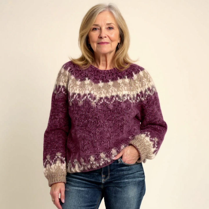 Samantha | Cozy Retro Sweater