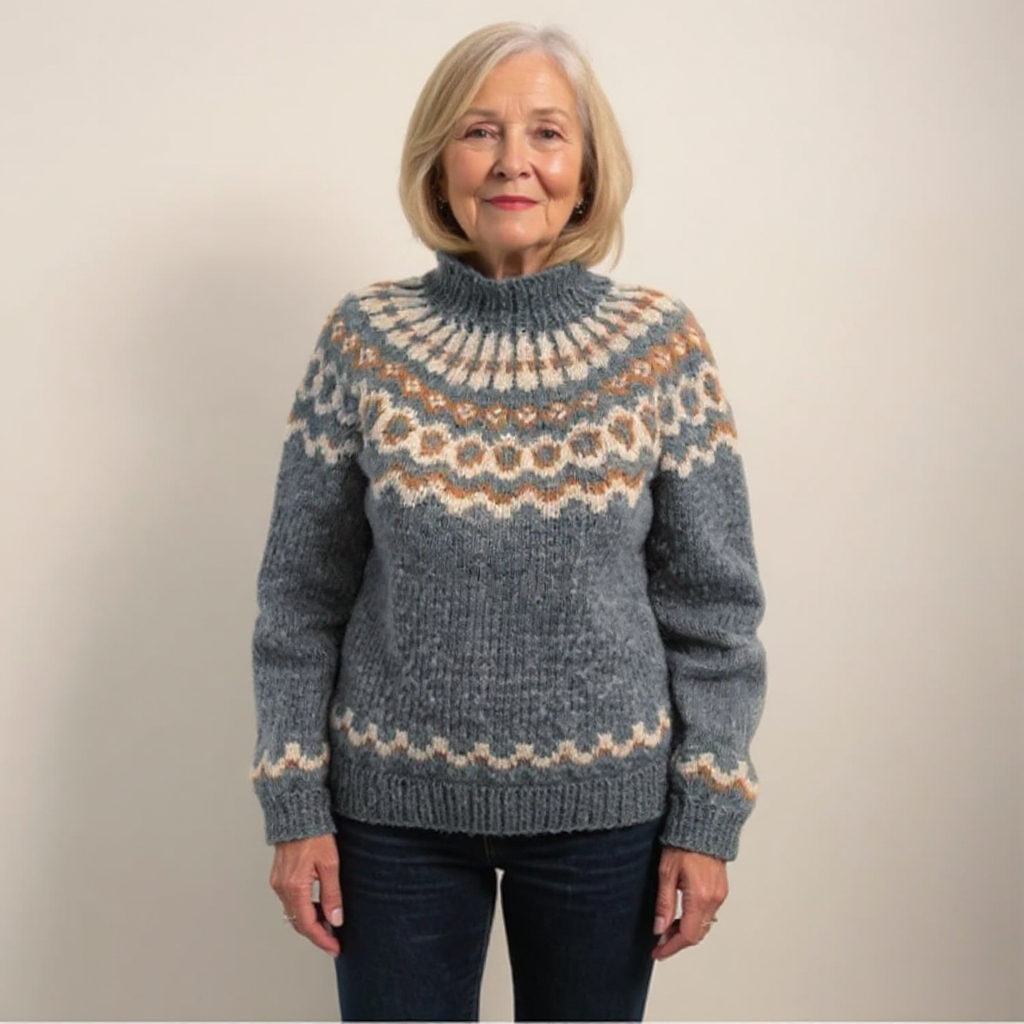 Amara | Cozy Retro Sweater
