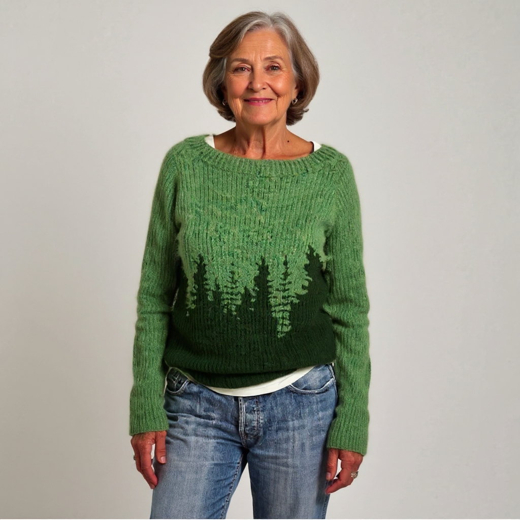 Paisley | Cozy Retro Sweater