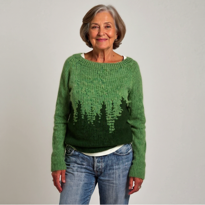 Paisley | Cozy Retro Sweater