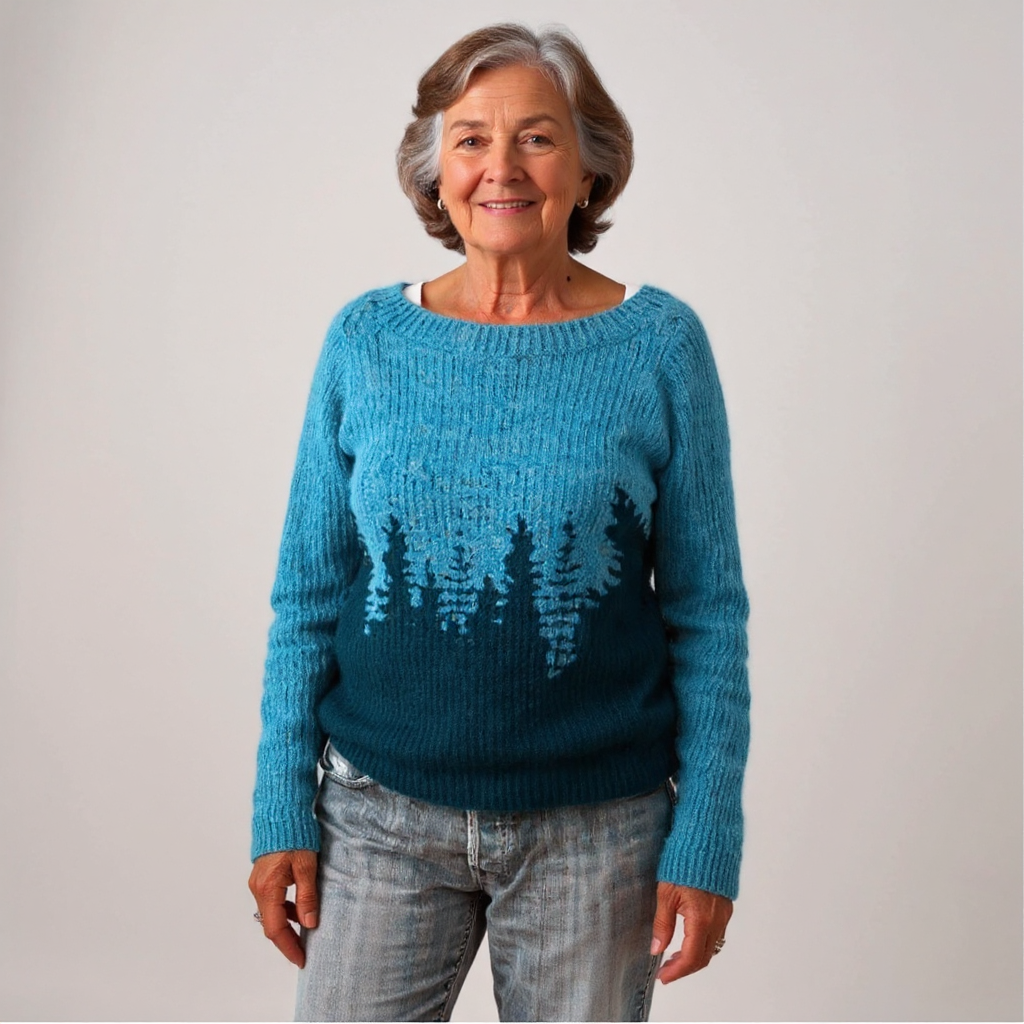 Natalie | Cozy Retro Sweater