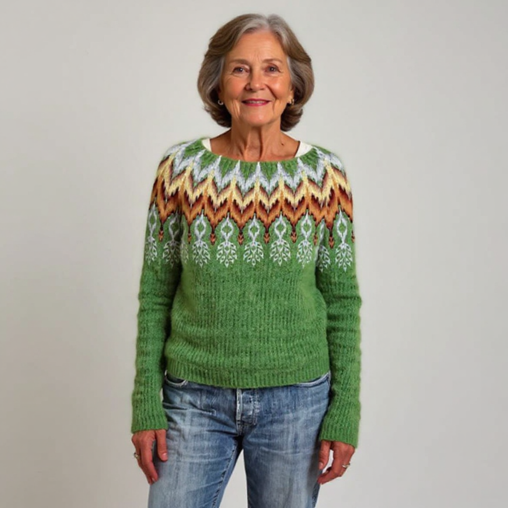 Sophia | Cozy Retro Sweater