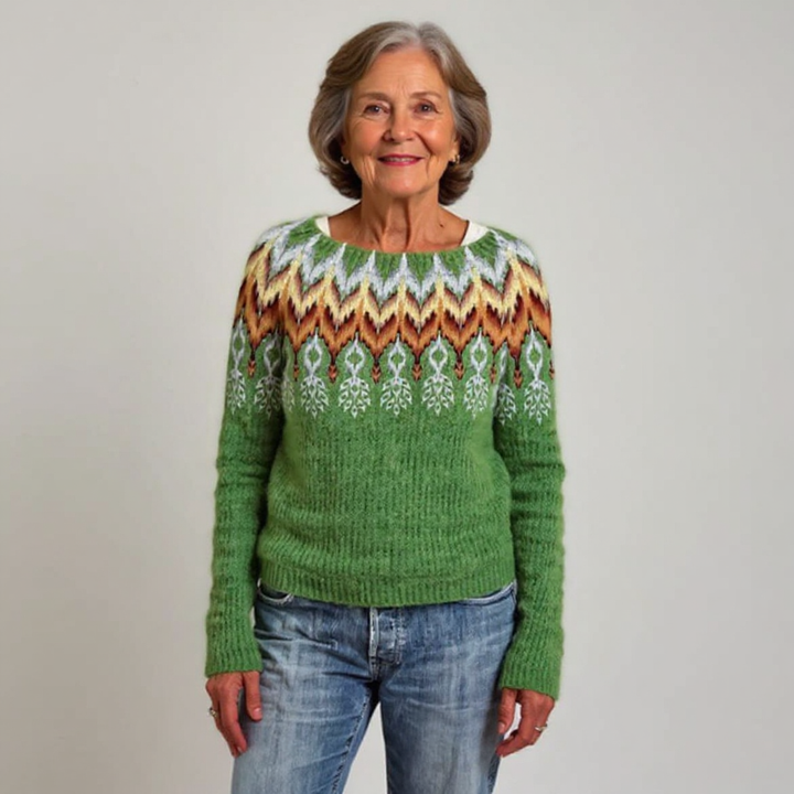 Sophia | Cozy Retro Sweater