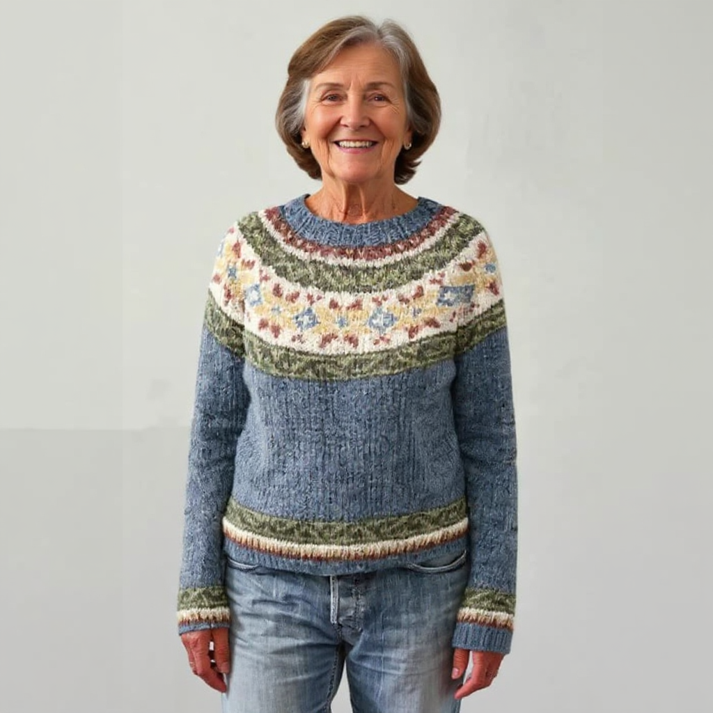 Lucy | Cozy Retro Sweater