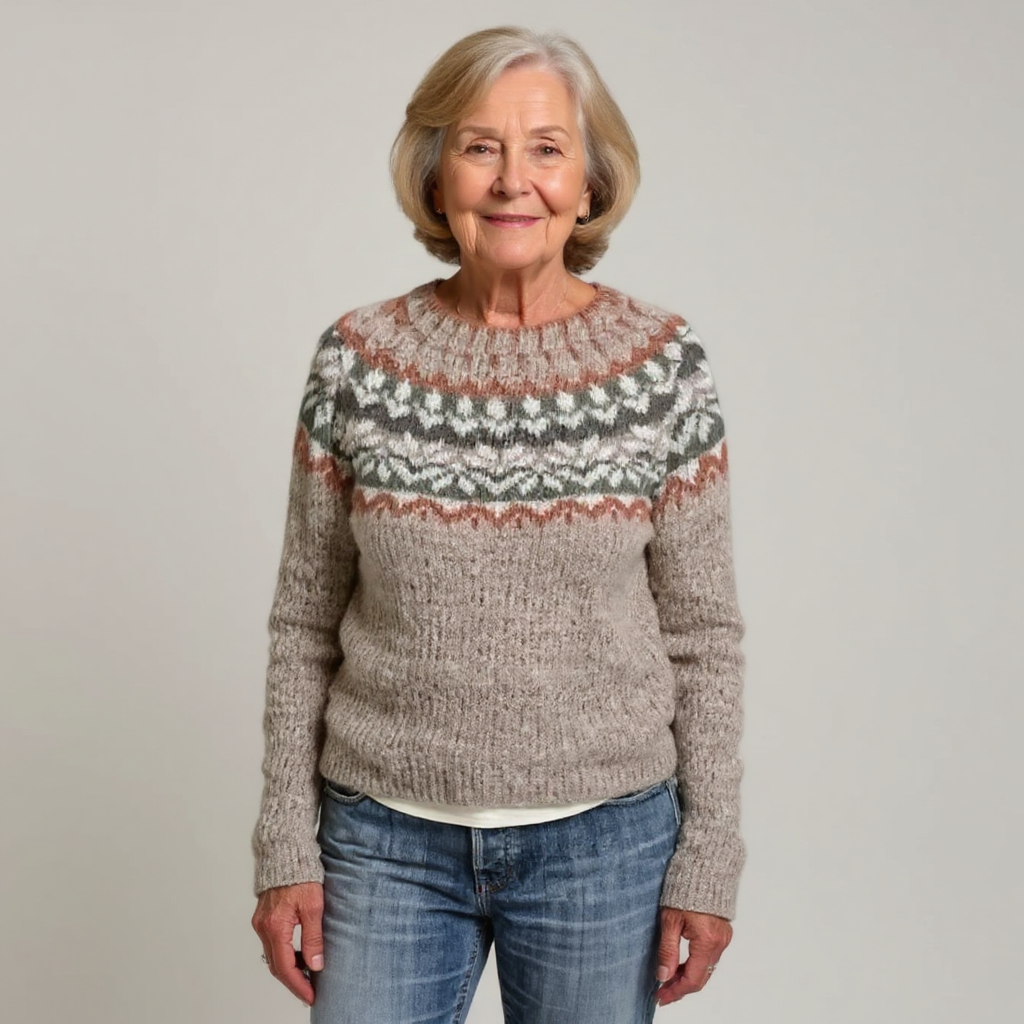 Olivia | Cozy Retro Sweater