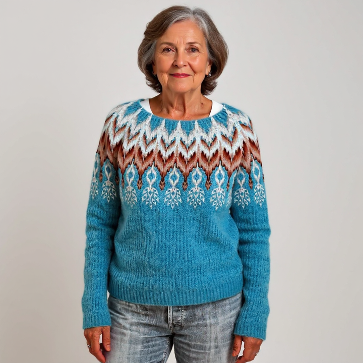 Evelyn | Cozy Retro Sweater