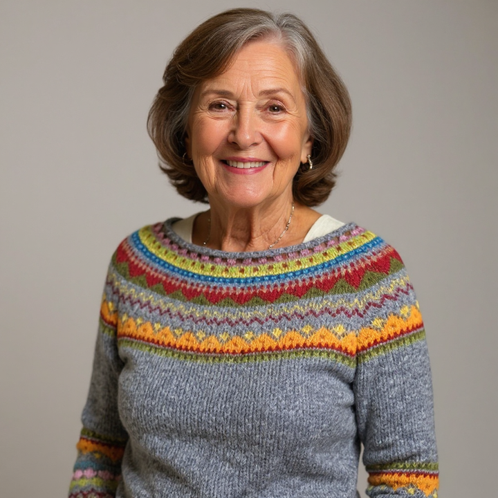 Ivy | Cozy Retro Sweater