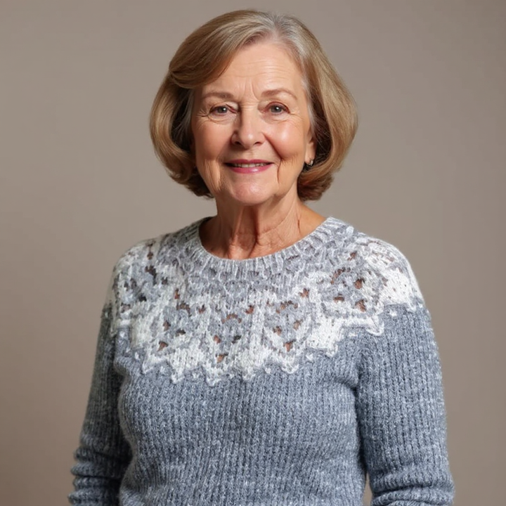 Athena | Cozy Retro Sweater