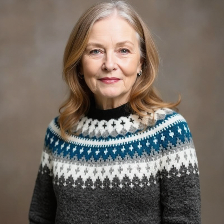 Althea | Cozy Retro Sweater