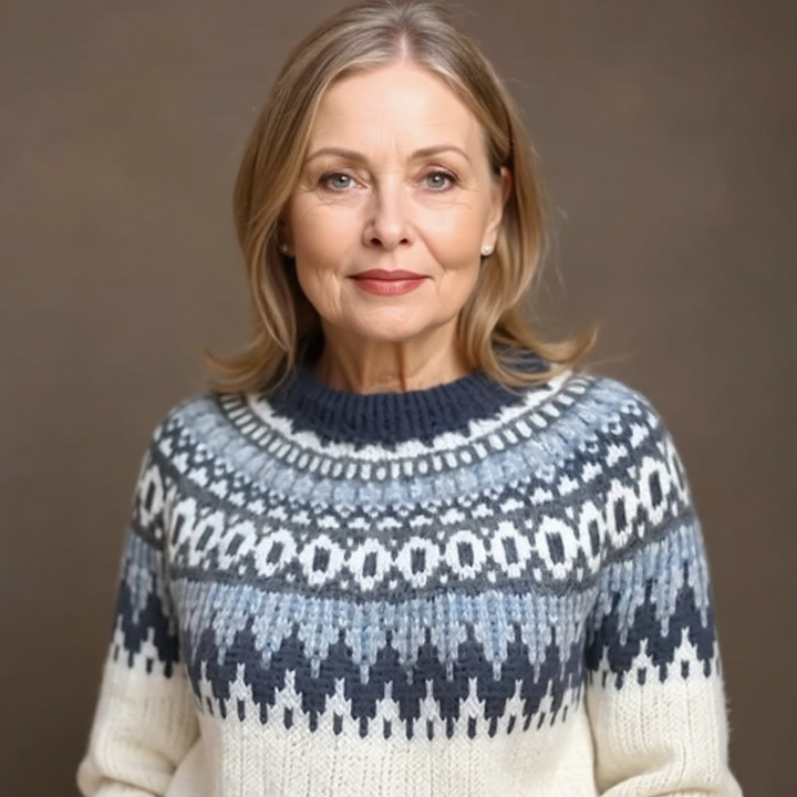 Maecey | Cozy Retro Sweater