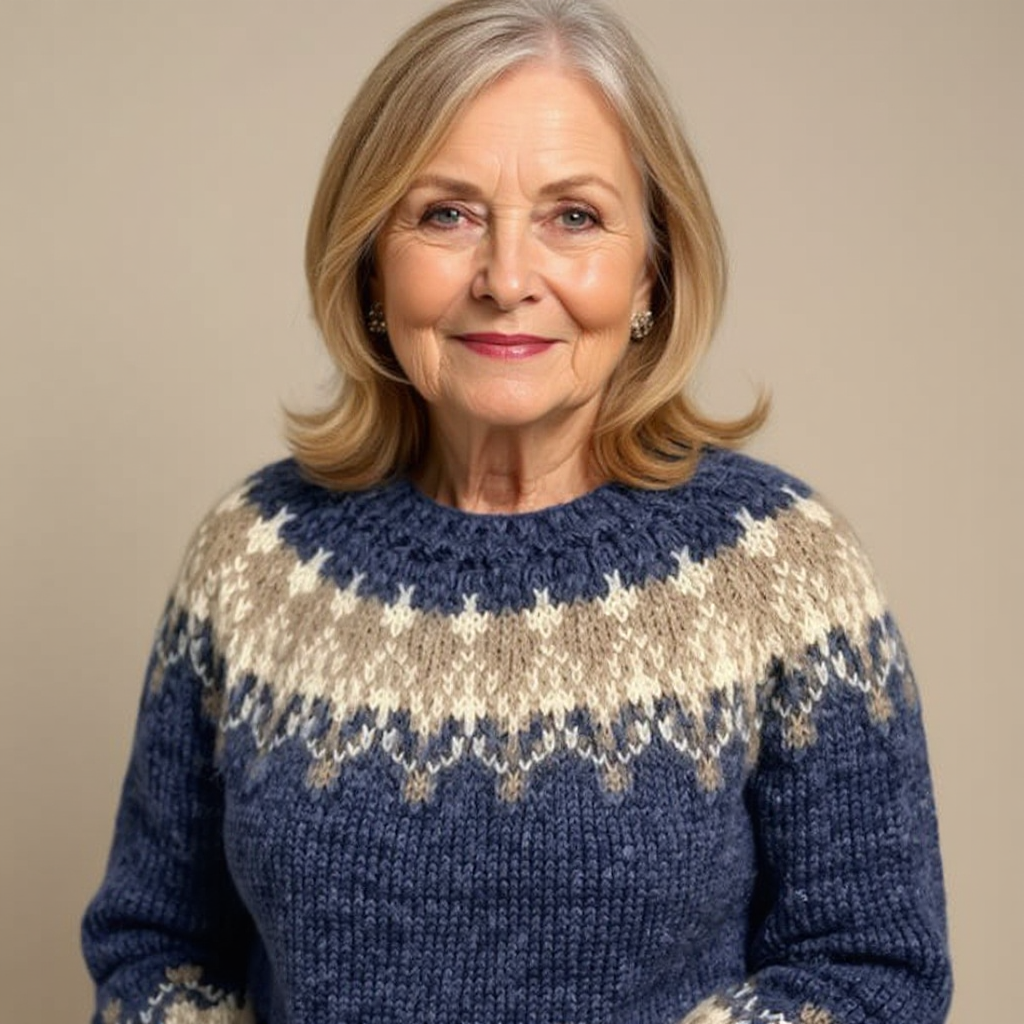 Samantha | Cozy Retro Sweater