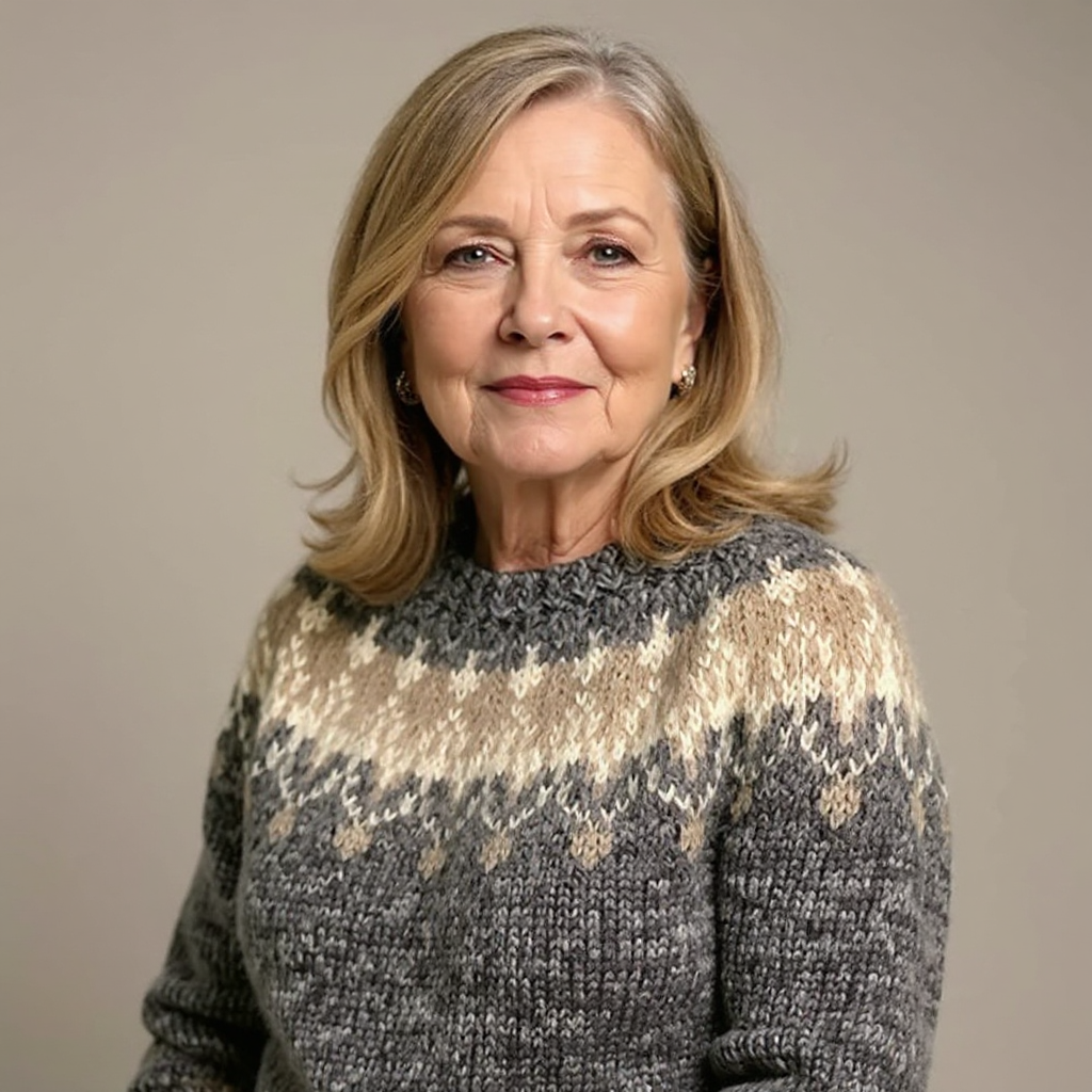 Samantha | Cozy Retro Sweater