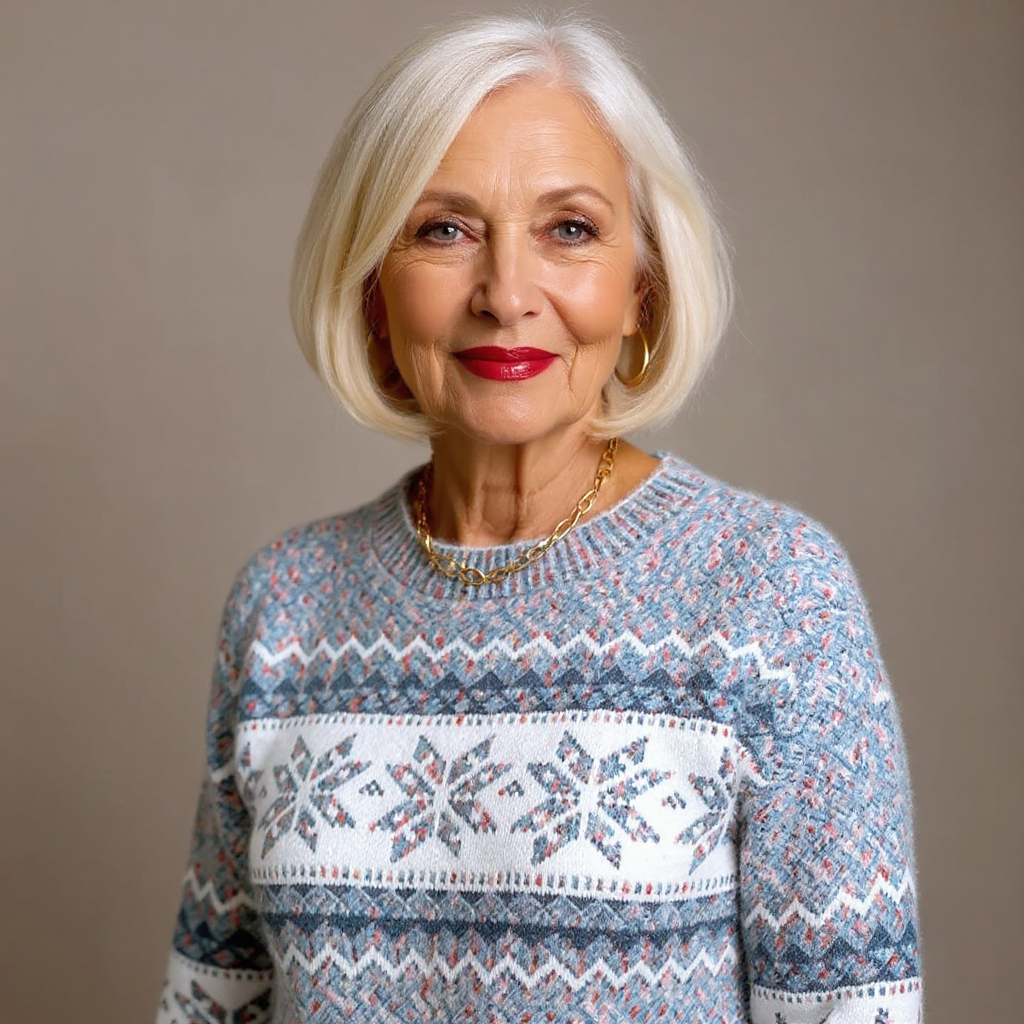 Melanie | Cozy Retro Sweater