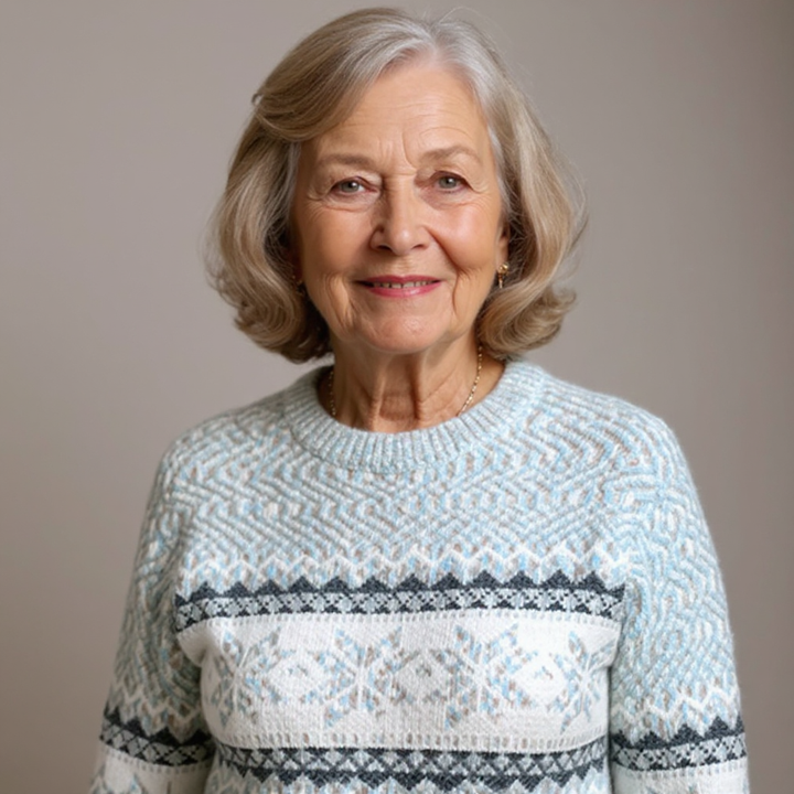 Melanie | Cozy Retro Sweater