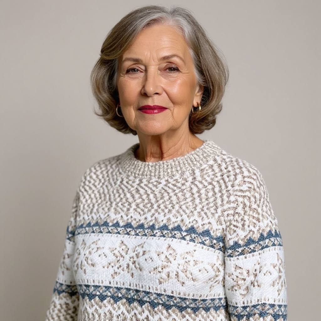 Melanie | Cozy Retro Sweater