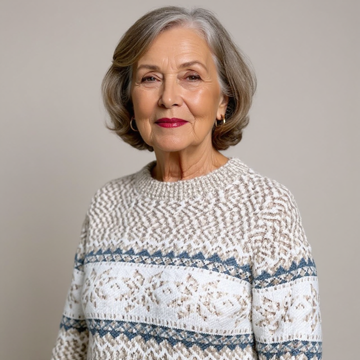 Melanie | Cozy Retro Sweater