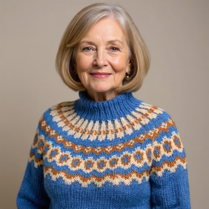 Amara | Cozy Retro Sweater