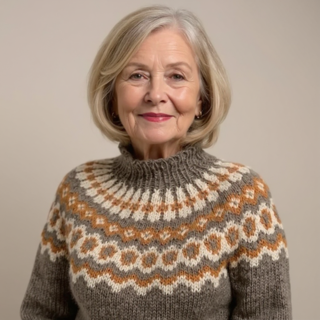 Amara | Cozy Retro Sweater