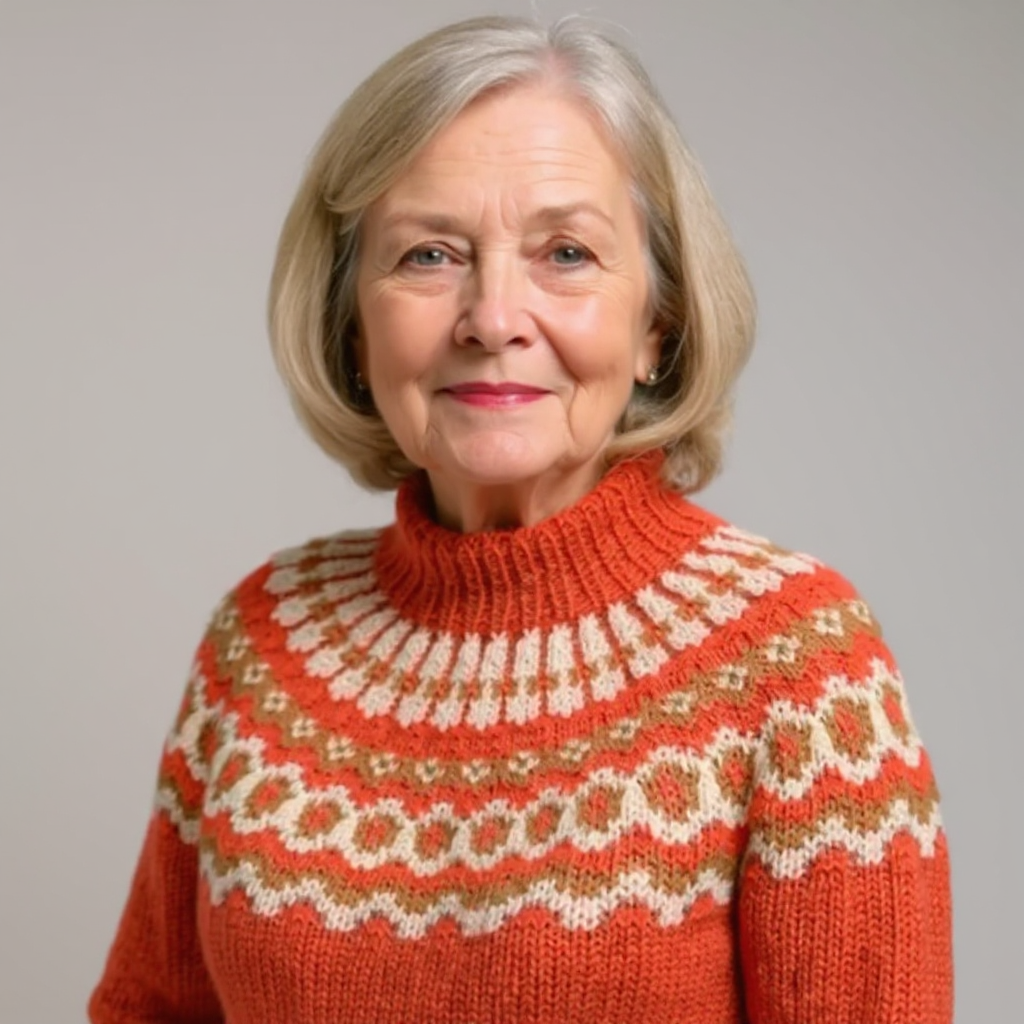 Amara | Cozy Retro Sweater