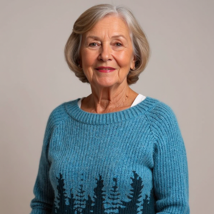 Natalie | Cozy Retro Sweater