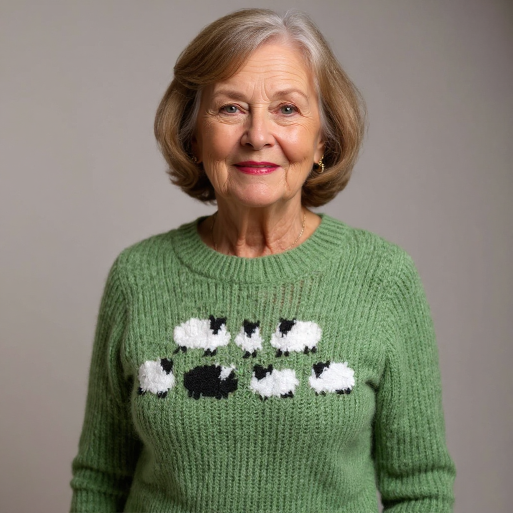 Addison | Cozy Retro Sweater