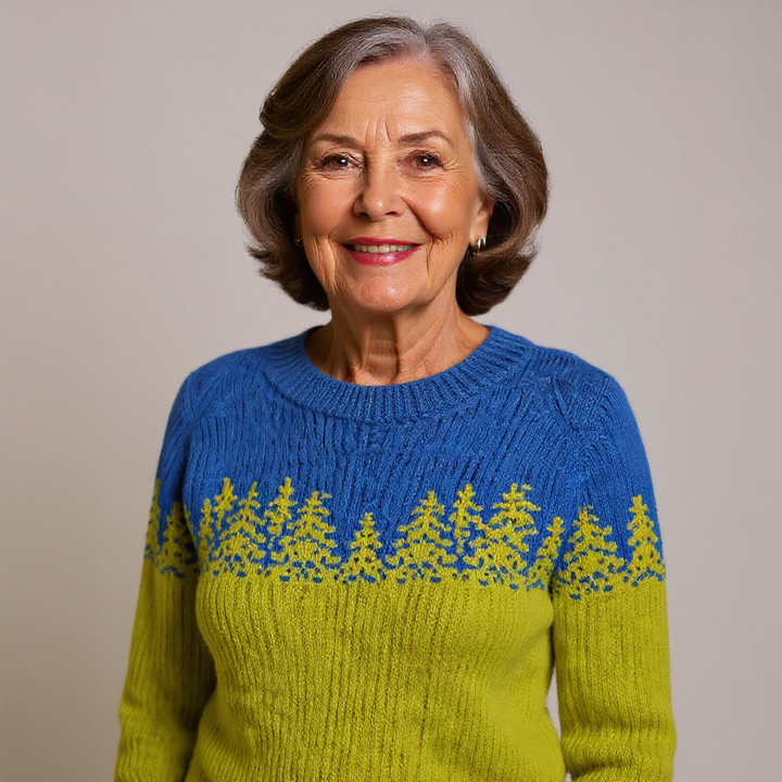 Charlotte | Cozy Retro Sweater