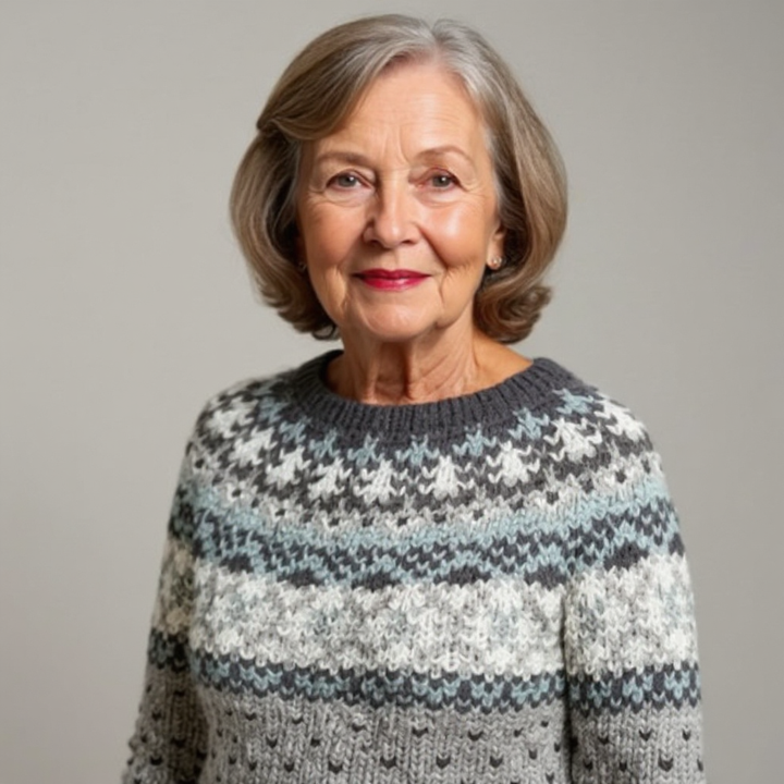 Amelia | Cozy Retro Sweater