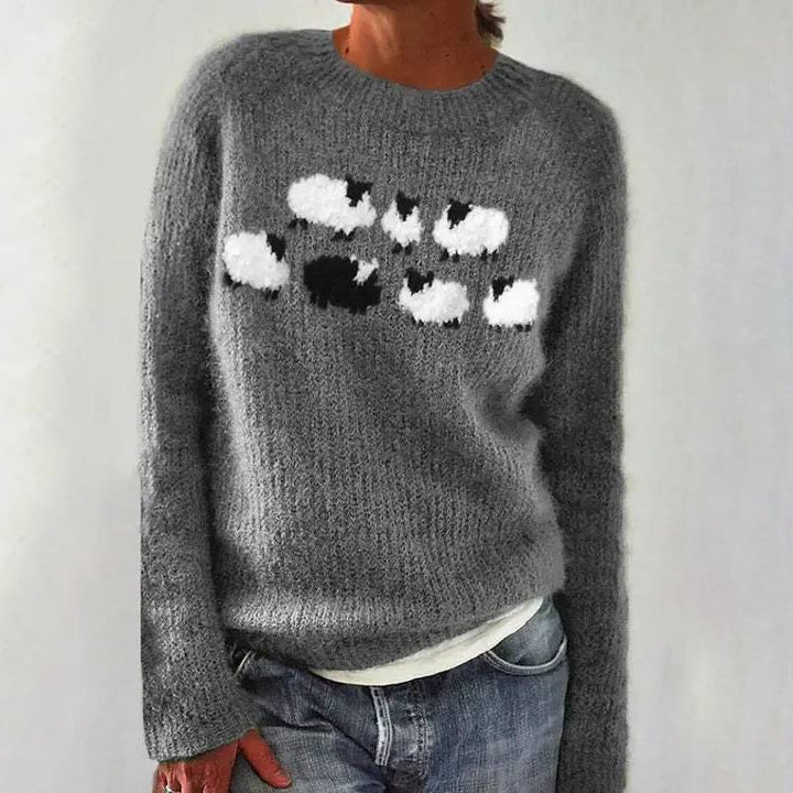Ellie | Cozy Retro Sweater
