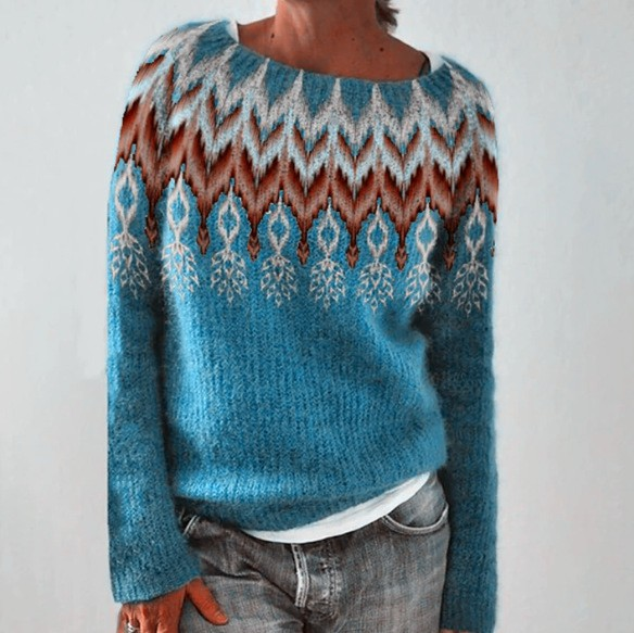 Evelyn | Cozy Retro Sweater